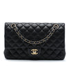 Chanel Medium Classic Lambskin Double Flap Secondhand