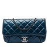 Chanel Medium Quilted Glazed Calfskin Coco Pleats Flap Secondhand