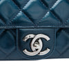 Chanel Medium Quilted Glazed Calfskin Coco Pleats Flap Secondhand