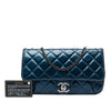 Chanel Medium Quilted Glazed Calfskin Coco Pleats Flap Secondhand