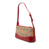 Burberry Haymarket Check Canvas Shoulder Bag Secondhand