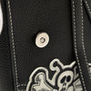 Dior Stussy Bee Applique Calfskin Saddle Crossbody Secondhand