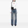 Dior Stussy Bee Applique Calfskin Saddle Crossbody Secondhand