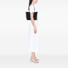 Chanel CC Choco Bar Lambskin Camellia No 5 Tote Secondhand