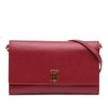 Burberry Leather TB Wallet On Strap Secondhand