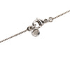 Chanel CC Brass Strass Clover Pendant Necklace Secondhand