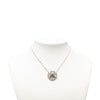 Chanel CC Brass Strass Clover Pendant Necklace Secondhand