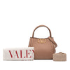 Valentino Small Grainy Calfskin Alltime Satchel Secondhand