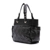 Chanel Paris Biarritz Large Quilted Coated Canvas Tote Secondhand