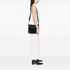 Prada Leather Trimmed Tessuto Zip Top Crossbody Secondhand