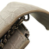Saint Laurent Small Croc Embossed Leather Monogram Kate Tassel Crossbody Secondhand