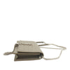 Saint Laurent Small Croc Embossed Leather Monogram Kate Tassel Crossbody Secondhand
