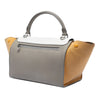 Celine Small Tricolor Leather Trapeze Satchel Secondhand