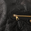 Balenciaga Lambskin Motocross Giant 12 Zip Around Flat Clutch Secondhand
