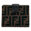 Fendi Zucca Canvas Bifold Wallet Secondhand