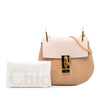 Chloé Mini Suede and Calfskin Drew Crossbody Secondhand