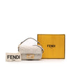 Fendi Mini Zucca Embossed Leather Baguette Satchel Secondhand