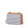 Celine Striped Canvas Triomphe Chain Crossbody Secondhand
