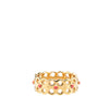 Louis Vuitton Gold Plated Hide and Seek Ring Secondhand