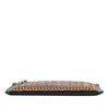 Prada Woven Goatskin Madras Zip Clutch Secondhand