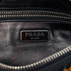 Prada Woven Goatskin Madras Zip Clutch Secondhand