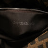 Fendi Zucca Canvas Double Flap Shoulder Bag Secondhand