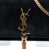 Saint Laurent Small Suede Monogram Kate Tassel Crossbody Secondhand