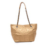 Chanel Distressed Calfskin Shopping In Moscow Tote Secondhand