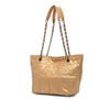 Chanel Distressed Calfskin Shopping In Moscow Tote Secondhand