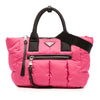 Secondhand Prada Tessuto Bomber Satchel