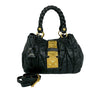 Miu Miu Matelasse Lux Lambskin Bauletto Aperto Satchel Secondhand