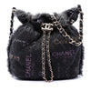 Chanel Small Denim Mood Bucket with Chain Secondhand