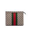 Gucci GG Supreme Web Clutch Secondhand
