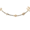Chanel CC Gold Plated and Brass Strass Charm Necklace Secondhand