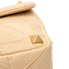 Valentino Large Raffia Roman Stud Satchel Secondhand