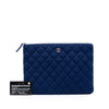 Chanel Medium Quilted Jersey O Case Clutch Secondhand