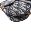 Dior Mini Oblique Canvas Saddle Bag Secondhand