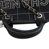 Chanel Medium Canvas Stitched Deauville Tote Secondhand