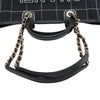 Chanel Medium Canvas Stitched Deauville Tote Secondhand