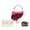 Dior Mini Grained Calfskin Saddle Bag Secondhand