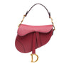 Dior Mini Grained Calfskin Saddle Bag Secondhand