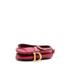 Dior Mini Grained Calfskin Saddle Bag Secondhand