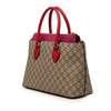 Gucci GG Supreme Linea A Satchel Secondhand