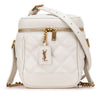 Saint Laurent Grain de Poudre Quilted 80's Vanity Bag Secondhand