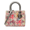 Dior Medium Multicolor Tweed Cannage Lady Dior Secondhand