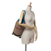 Burberry Mega Check Canvas Drawstring Sling Bag Secondhand