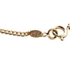 Chanel Gold Plated Enamel CC Pendant Necklace Secondhand
