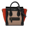 Celine Nano Tricolor Leather Luggage Tote Secondhand