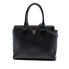 Prada Saffiano and Soft Calf Satchel Secondhand