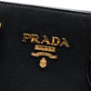 Prada Saffiano and Soft Calf Satchel Secondhand